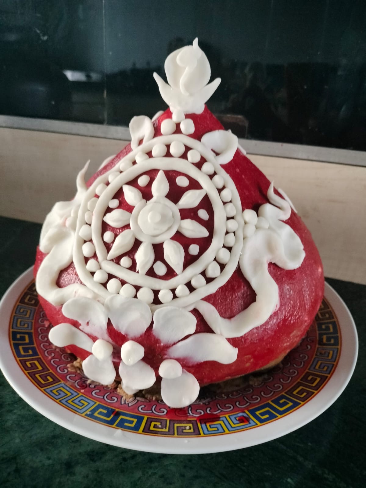 Large Torma offering Large Torma offering